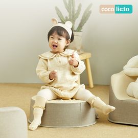 [Lieto Baby] COCO LIETO Cozy Baby Table Sofa Stool_Premium Stool, Premium Table, Multipurpose Table, PU Fabric_Made in Korea